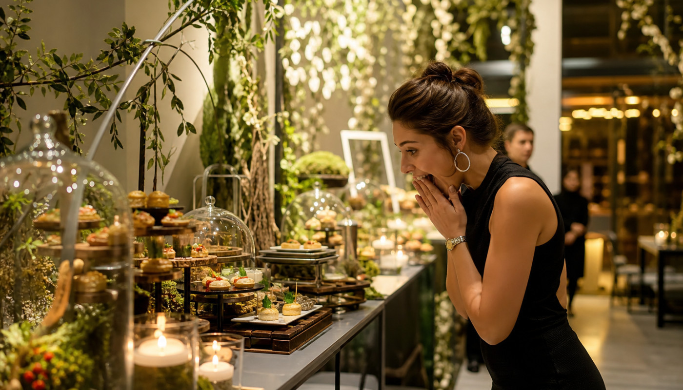 L’art de surprendre ses invités : secrets de scénographie événementielle et buffet sensoriel
