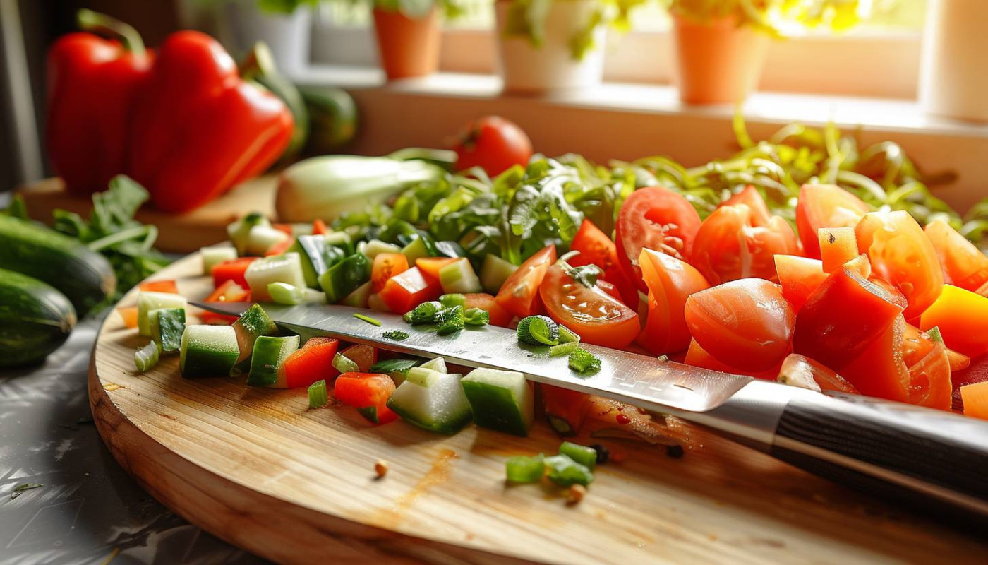 Techniques de découpe rapide pour les légumes